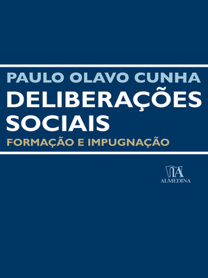 cover image of Deliberações Sociais- Formação e Impugnação